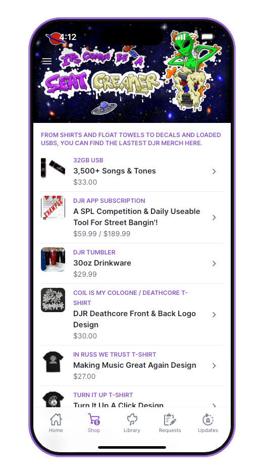 DJR App + Subscription DJ Russticals
