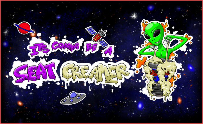 Its gonna be a SEAT CREAMER Vinyl Sticker