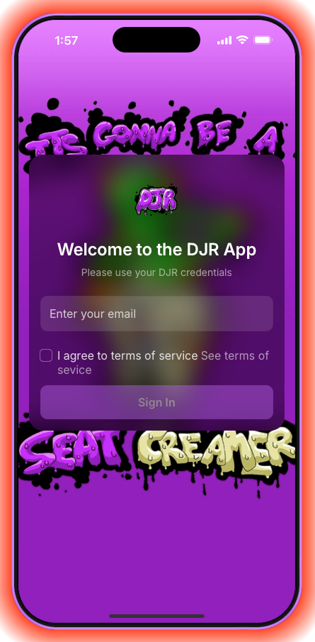 DJR App + Subscription