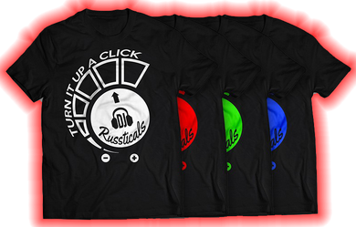 DJR TURN IT UP A CLICK T-SHIRT