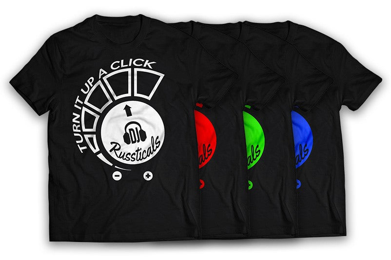 DJR TURN IT UP A CLICK T-SHIRT